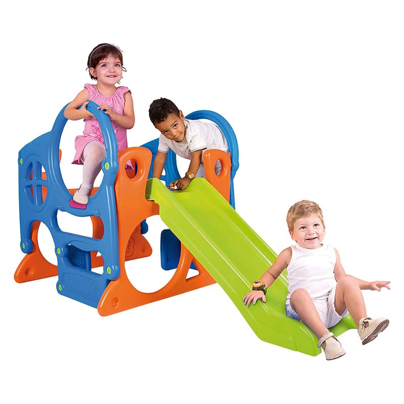 Scivolo con centro attività per bambini - Feber