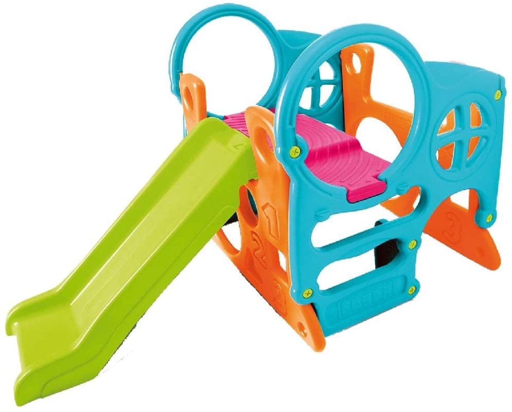 Scivolo con centro attività per bambini - Feber