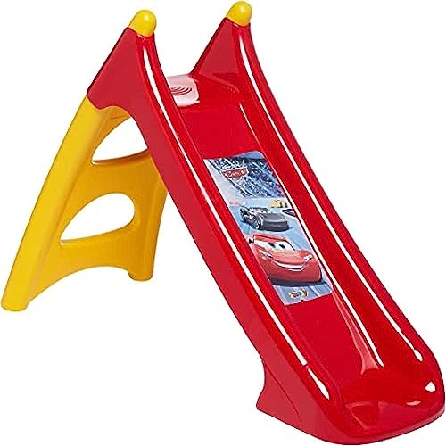 Scivolo Disney Cars 3 per bambini da 2 anni con aggancio per l'acqua -  Smoby