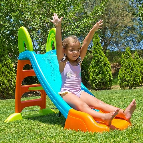 Scivolo Slide Plus con giochi d'acqua, per Bambini da 2 a 7 Anni - Feber