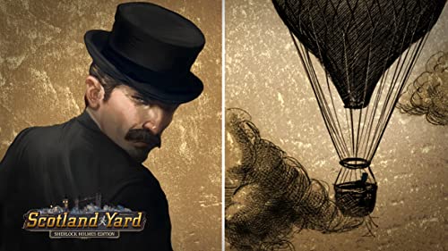 Scotland Yard Sherlock Holmes, Gioco da Tavolo, bambini da 8 Anni - Ravensburger