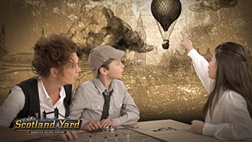 Scotland Yard Sherlock Holmes, Gioco da Tavolo, bambini da 8 Anni - Ravensburger