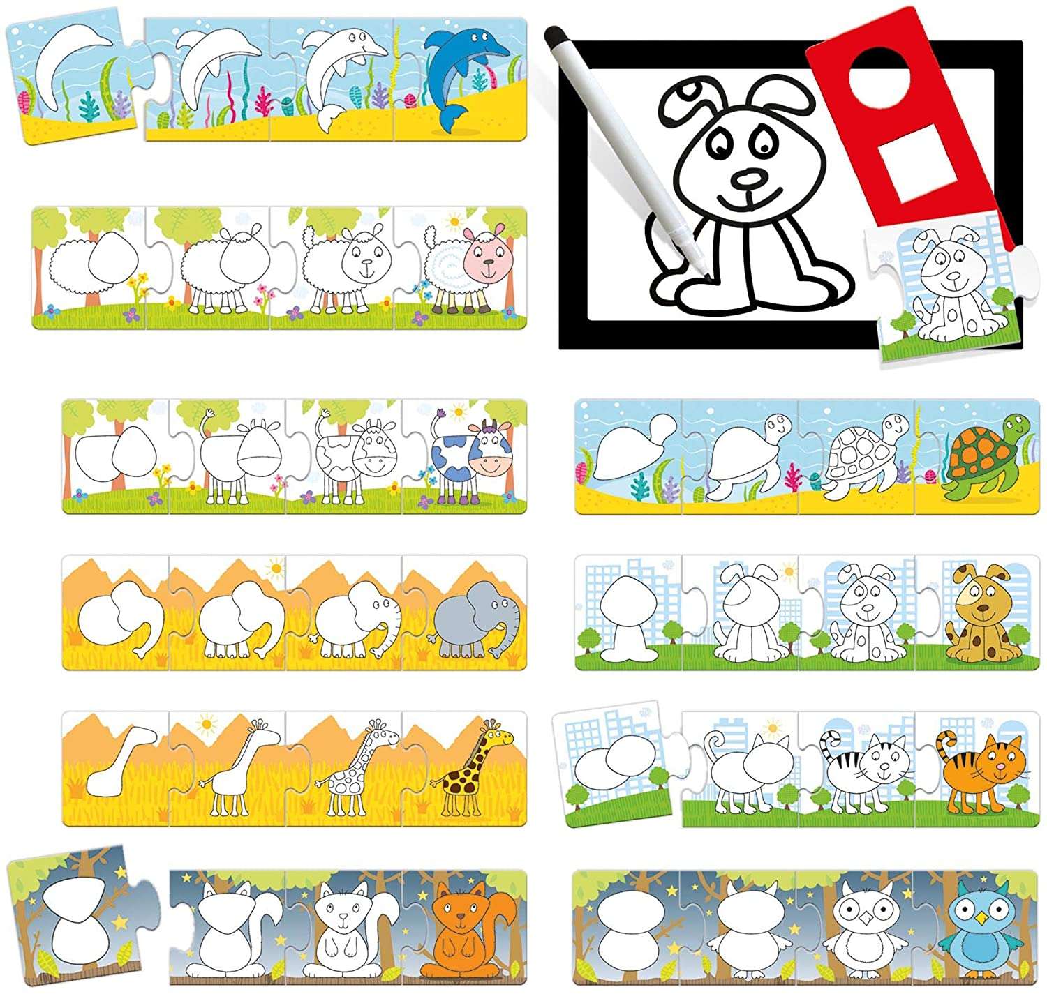 Gioco scuola disegno per bambini - headu