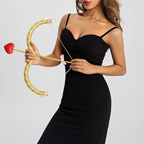 Set con arco e freccia per San Valentino, costume da Cupido
