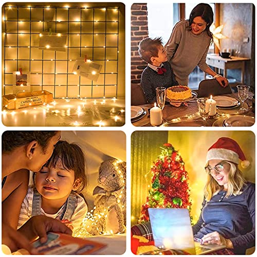 15 set di Luci LED a Batteria, 2m di lunghezza e 20 LED