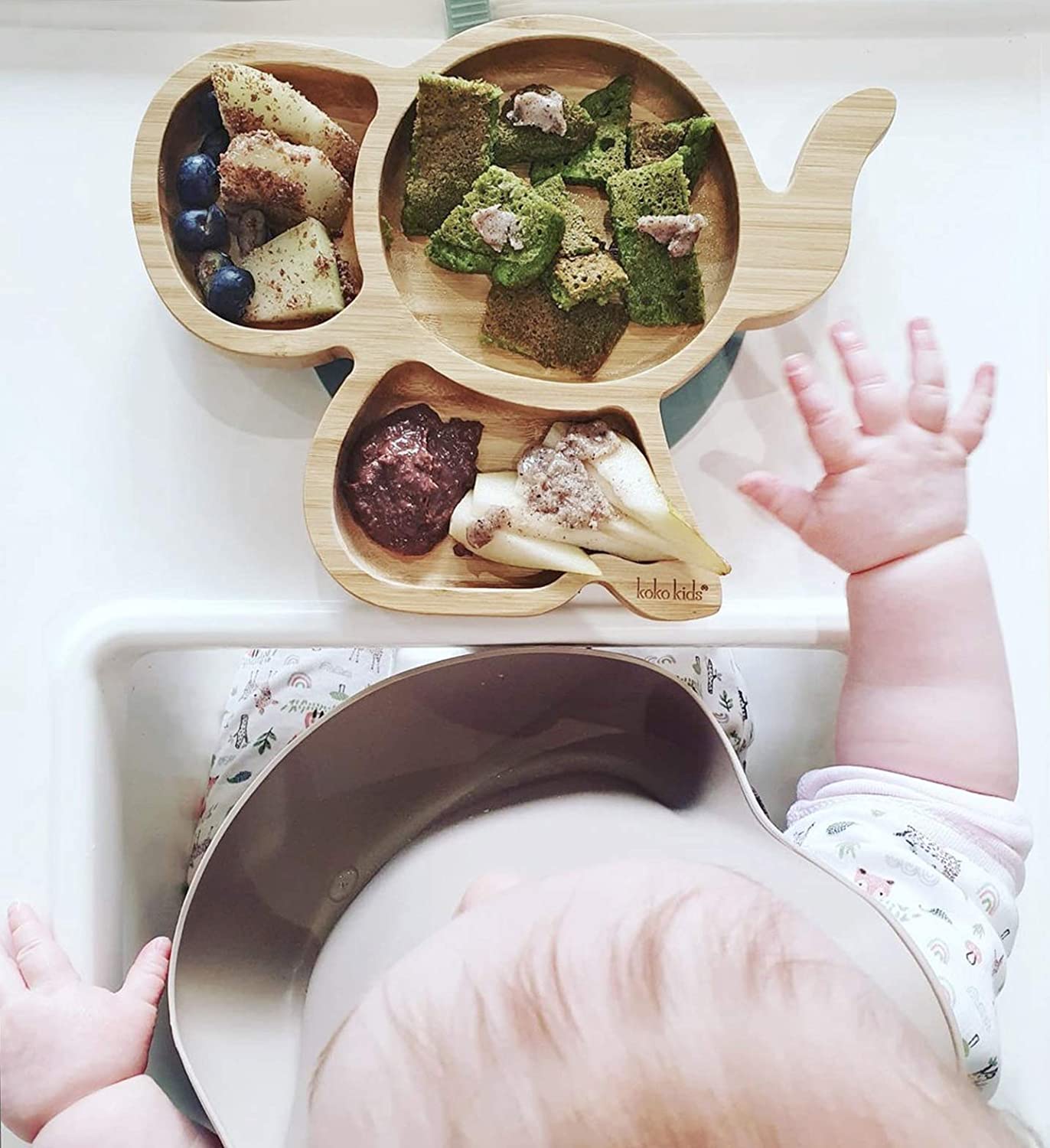 Set pappa in bambu per bambini