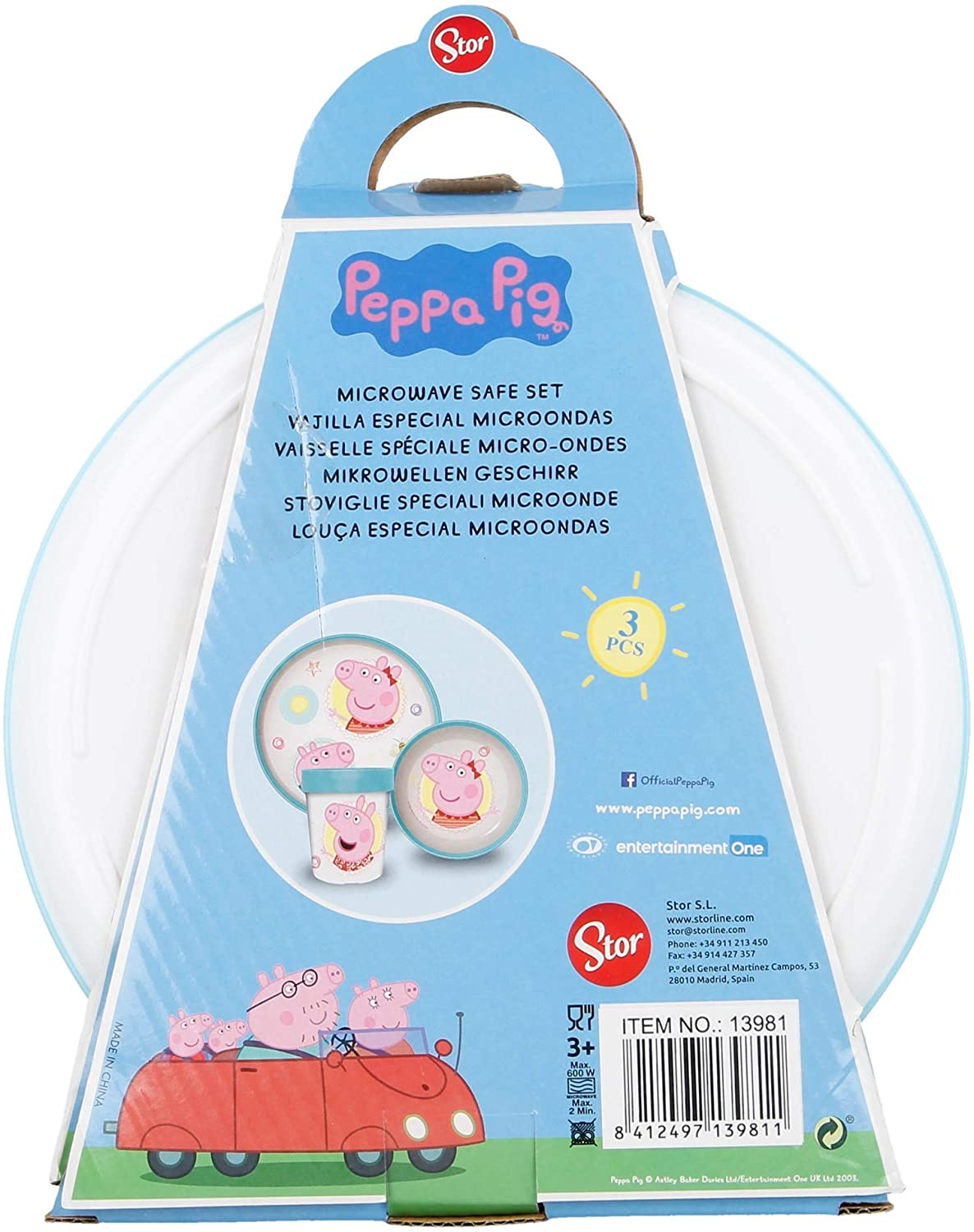Set Pappa Svezzamento Peppa Pig
