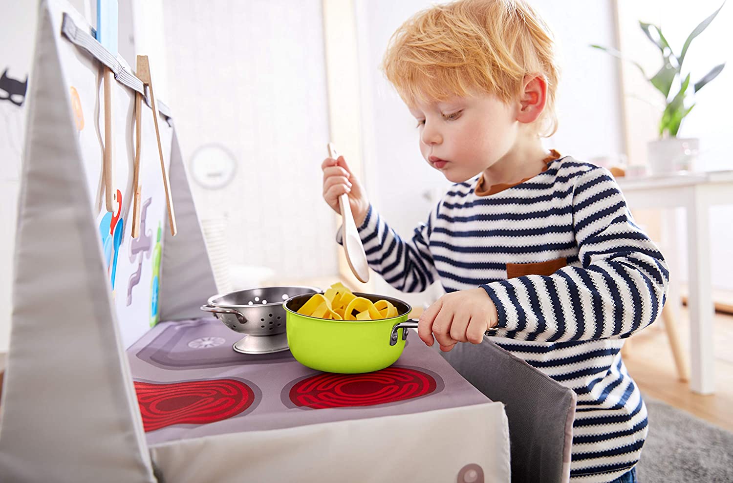 Set Cucina - Accessori Cibo Giocattolo - Haba 305133 - immagine 1