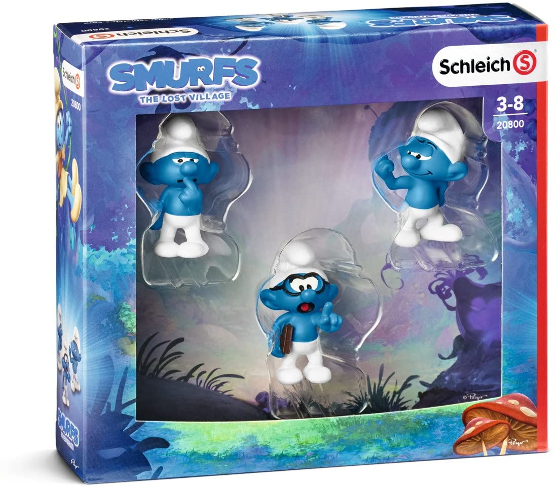 Set con tre Puffi - Schleich