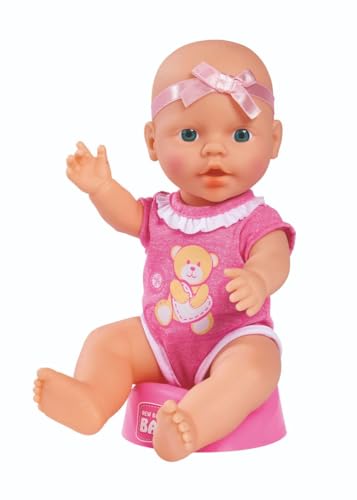 Simba Bambola New Born Baby con accessori e certificato di nascita, 30 cm, da 3+ anni