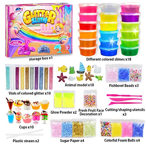 Slime Kit Set Fai da Te con 18 colori