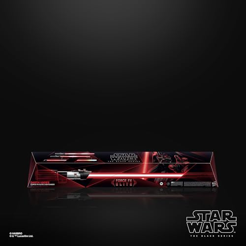 Spada Laser di Darth Vader con Luci LED di Nuova Generazione ed Effetti Sonori - Hasbro Force FX Elite F3905