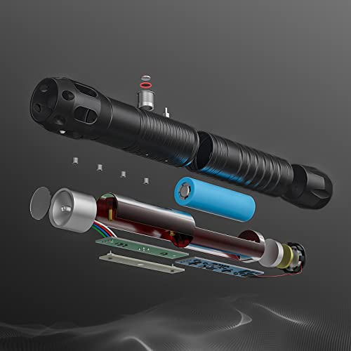 Spada Laser LED, Cavalieri Jedi, 11 Colori Ricarica USB