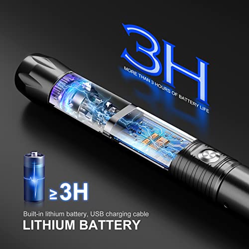 Spada Laser LED, Cavalieri Jedi, 11 Colori Ricarica USB