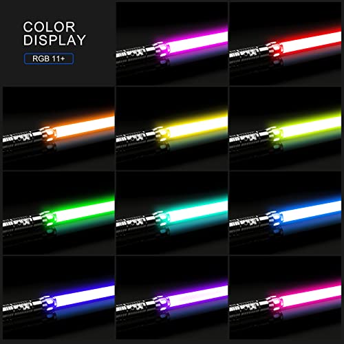 Spada Laser LED, Cavalieri Jedi, 11 Colori Ricarica USB