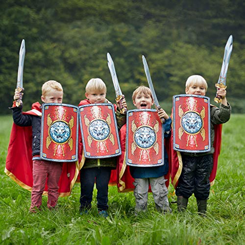 Spada e Scudo del Legionario Romano, costume e armi giocattolo per bambini da 3 anni - Liontouch