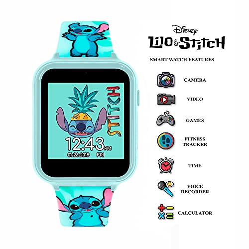 Stitch Smart Watch Disney, Orologio per bambini LAS4027