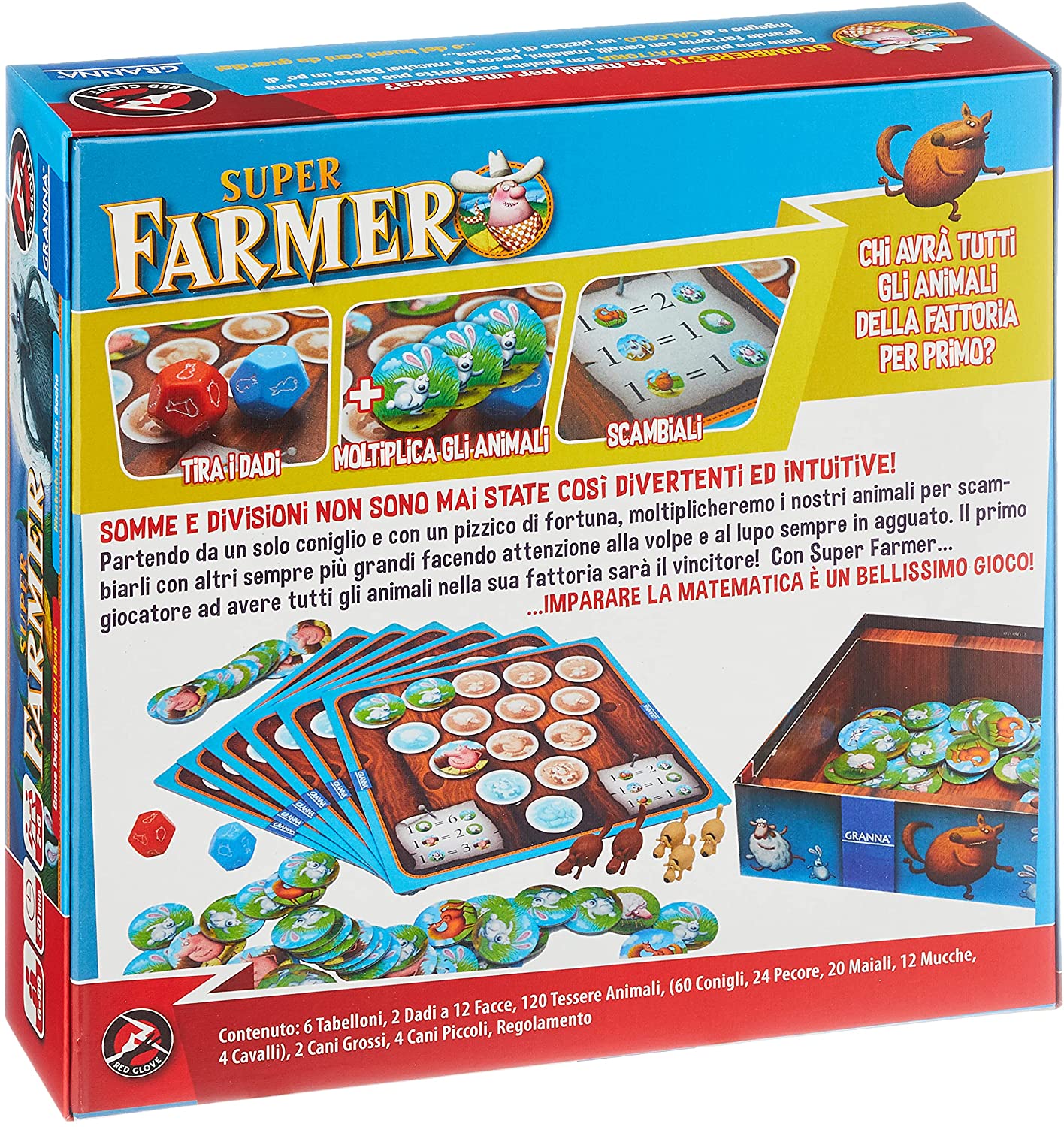 Super Farmer - Gioco in scatola Red Glove