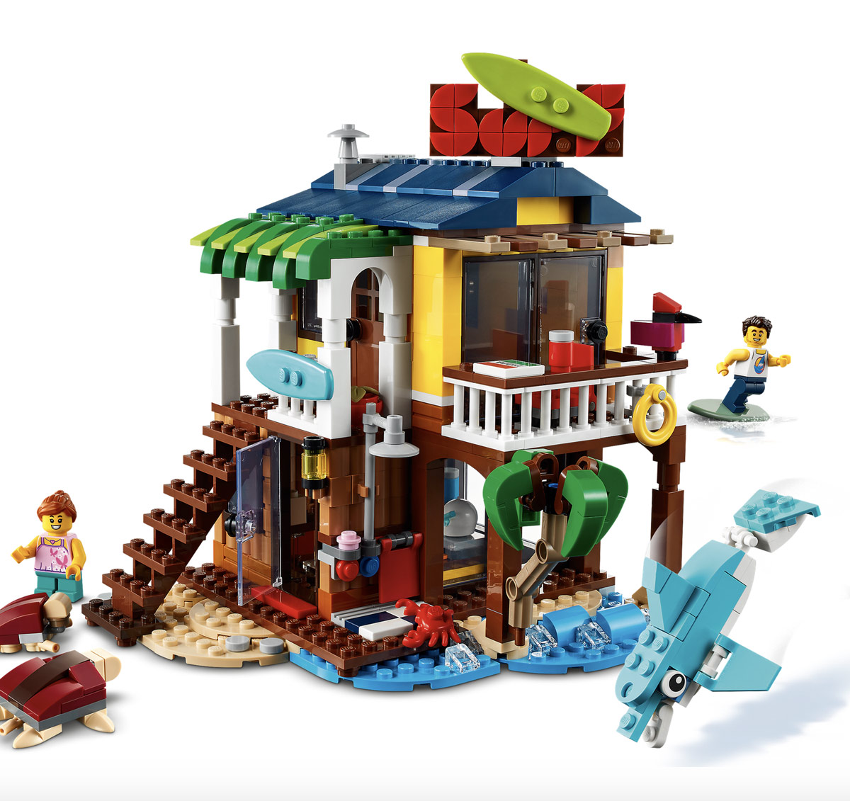 Surfer Beach House - LEGO Creator 31118 3-in-1