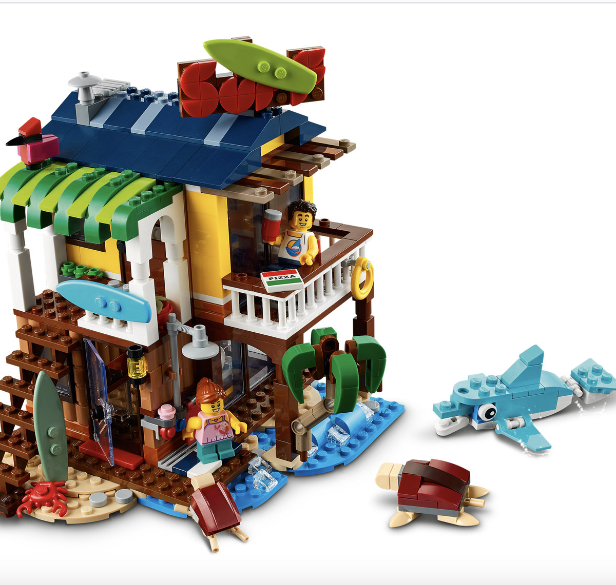 Surfer Beach House - Lego Creator 31118