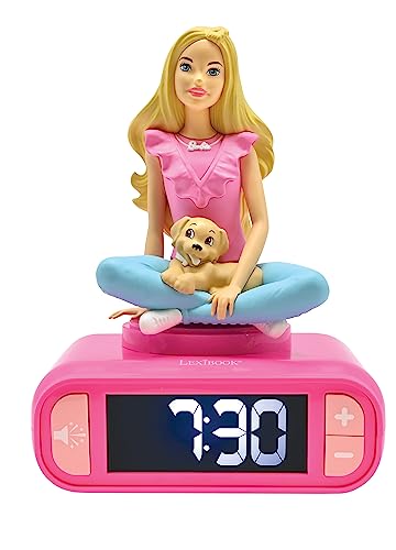 Sveglia Barbie con Schermo LCD retroilluminato - LexiBook