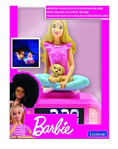 Sveglia Barbie con Schermo LCD retroilluminato - LexiBook