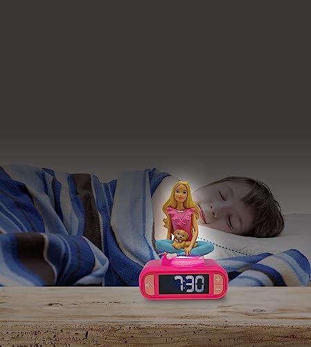 Sveglia Barbie con Schermo LCD retroilluminato - LexiBook