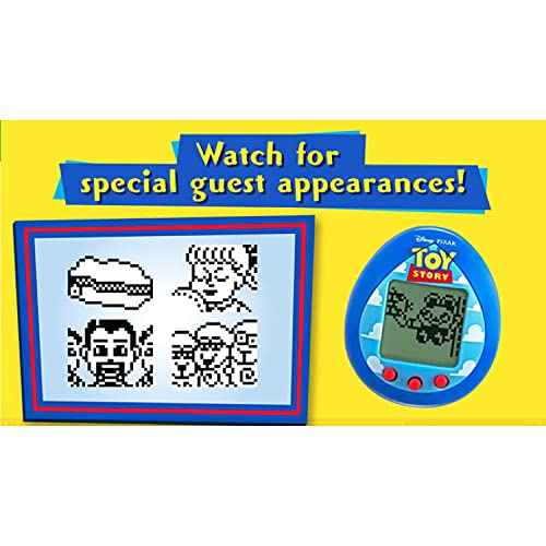 Tamagotchi Toy Story, edizione clouds, gioco elettronico con personaggi virtuali - Bandai 88861