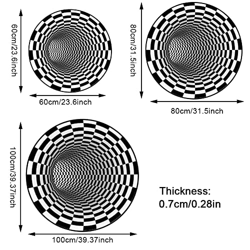 Tappeto 3D con illusione ottica per la cameretta dei bambini