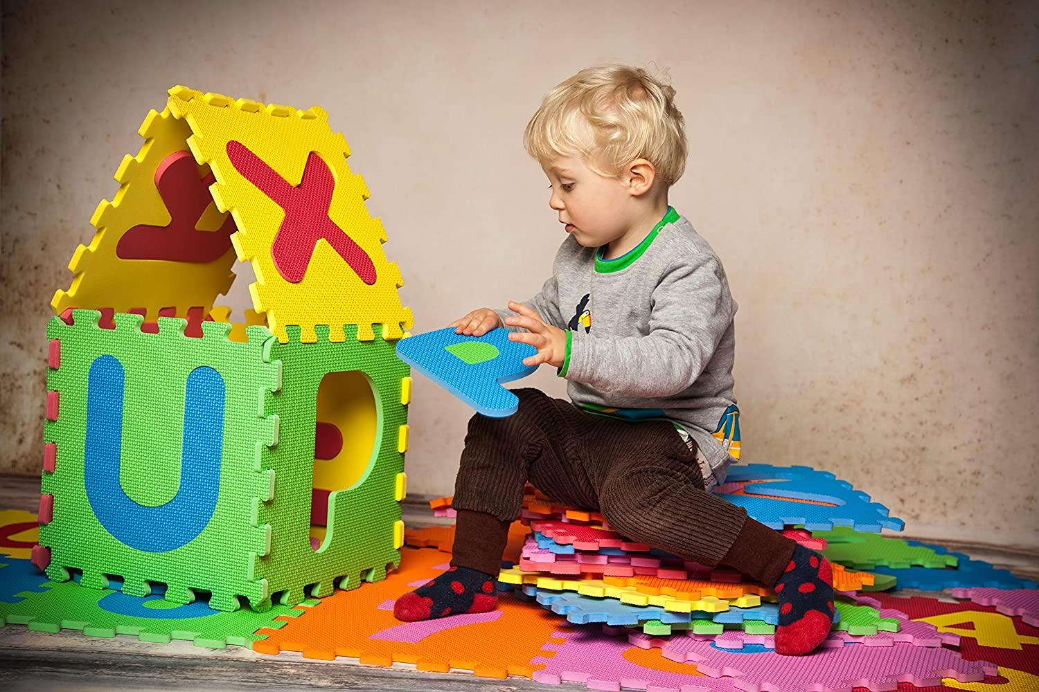 Tappeto Puzzle Bimbi con Numeri - Knorrtoys
