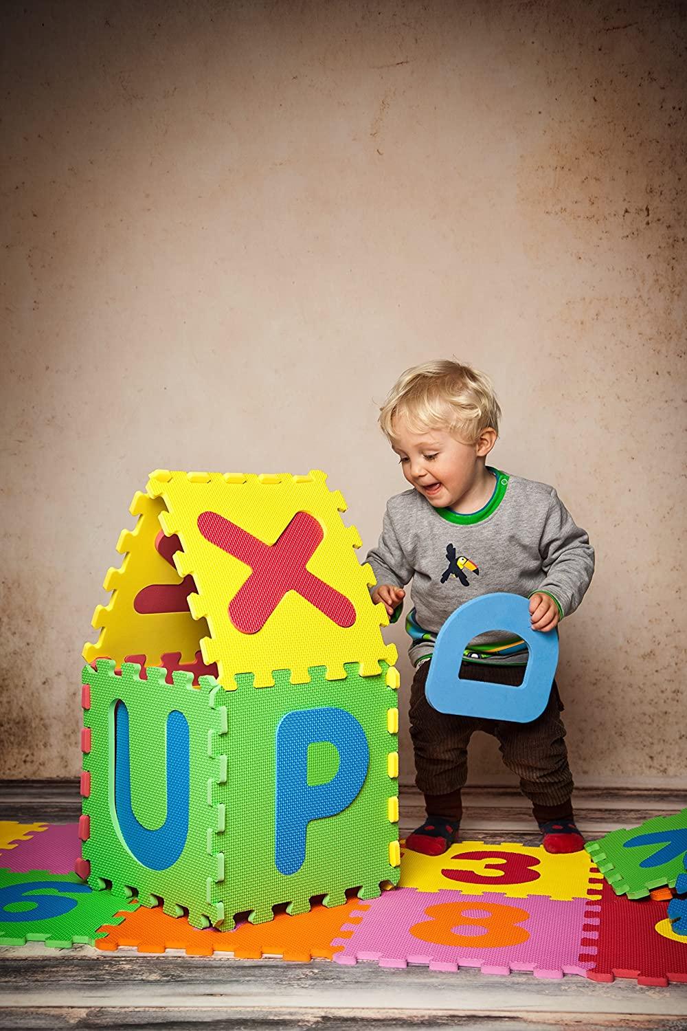 Tappeto Puzzle Bimbi con Numeri - Knorrtoys