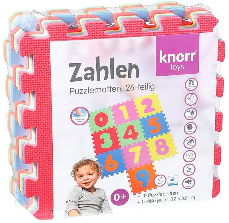 Tappeto Puzzle Bimbi con Numeri - Knorrtoys