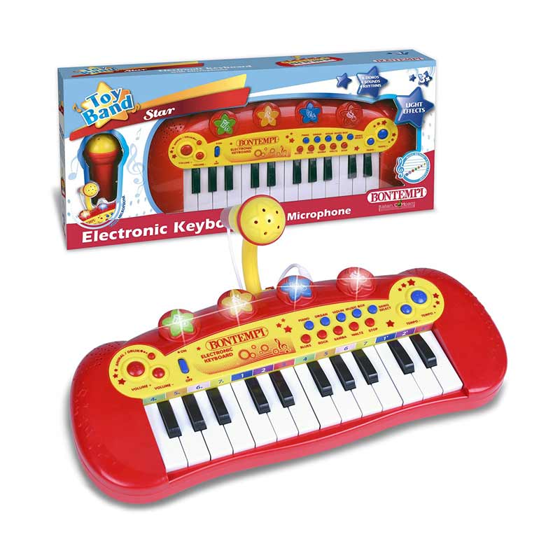 Tastiera musicale con microfono per bambini - Bontempi