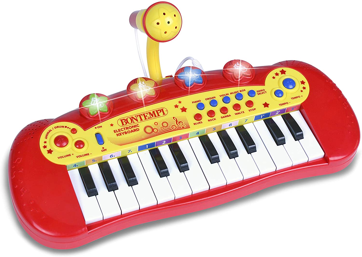 Tastiera musicale per bambini con microfono - Bontempi
