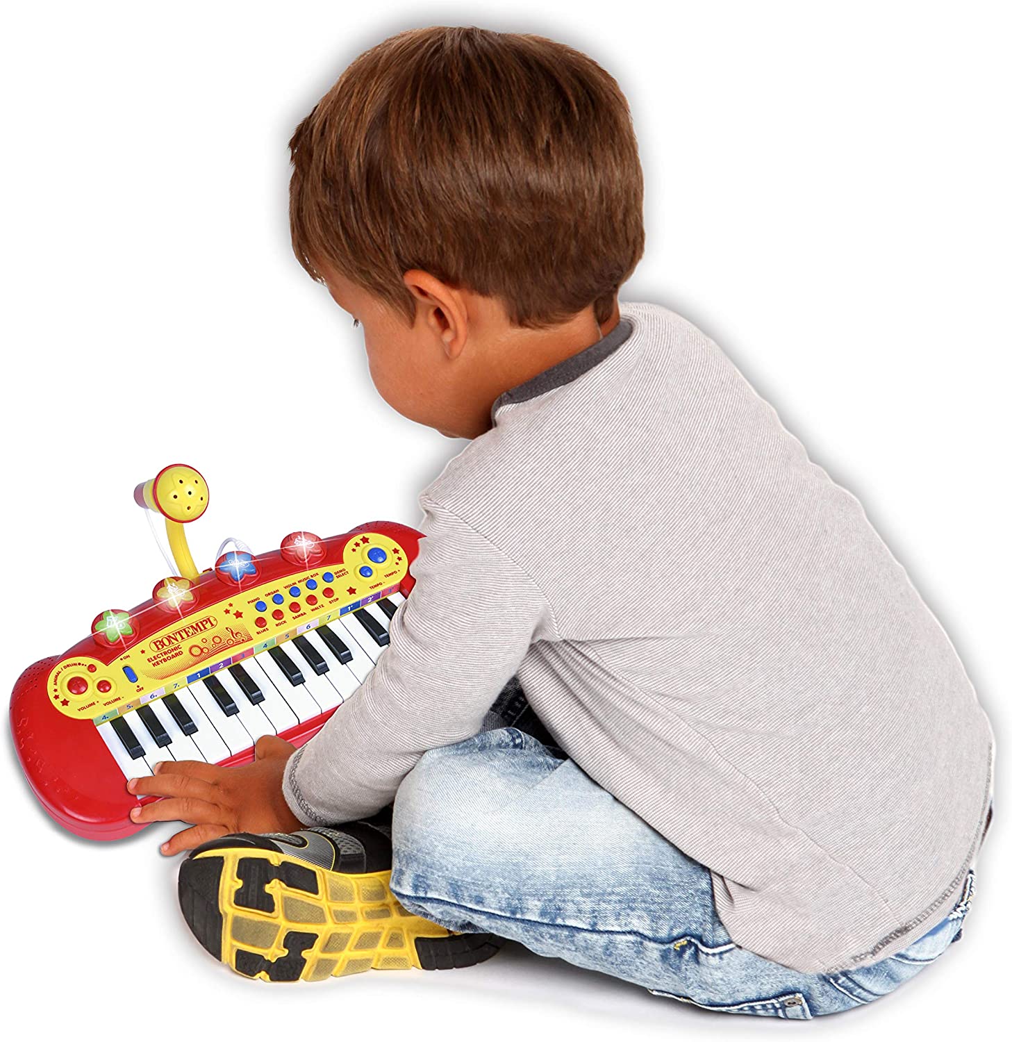 Tastiera musicale per bambini con microfono - Bontempi