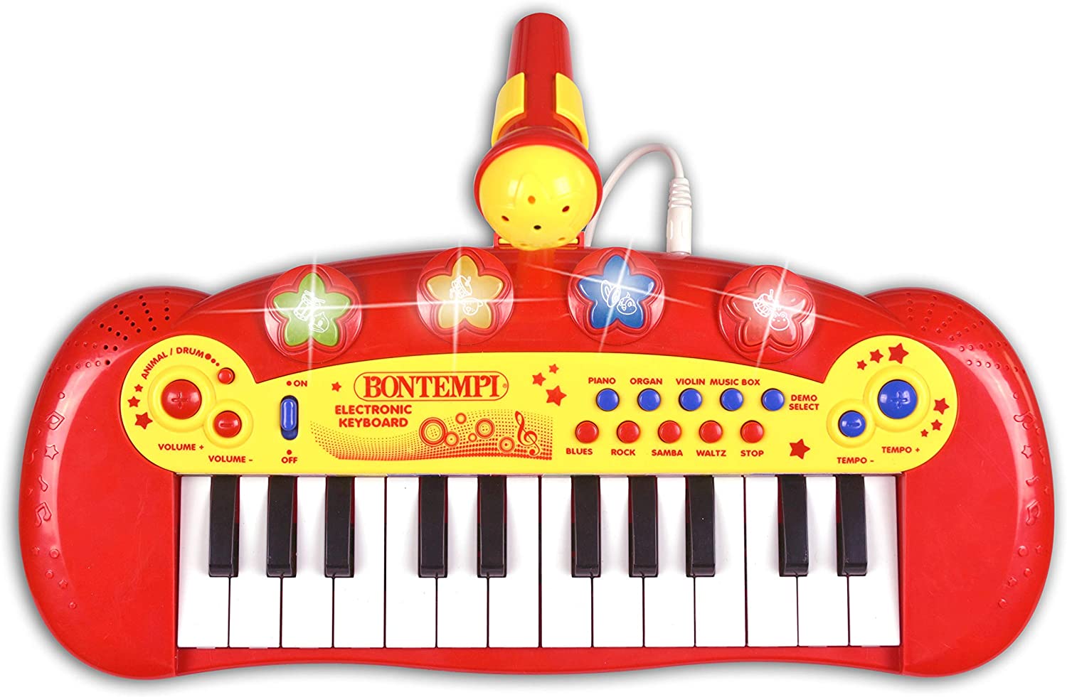 Tastiera musicale per bambini con microfono - Bontempi