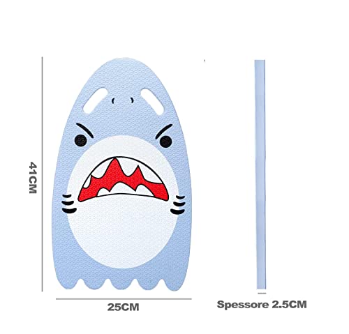 Tavoletta Nuoto per Bambini, per mare e piscina a forma di Squalo - Ice Toys