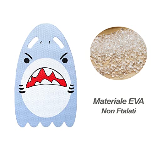 Tavoletta Nuoto per Bambini, per mare e piscina a forma di Squalo - Ice Toys