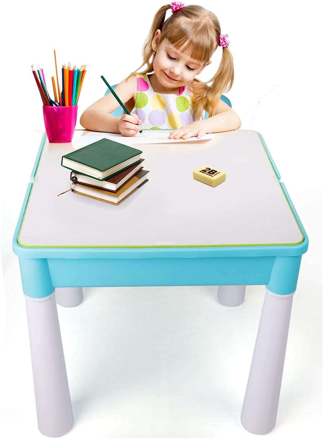 Tavolino per bambini multi-attività 5 in 1