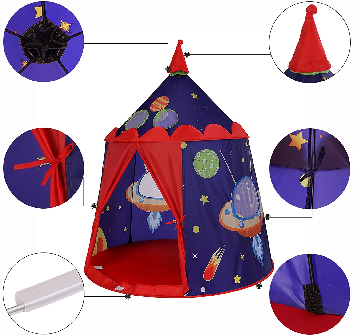 Tenda gioco astronave