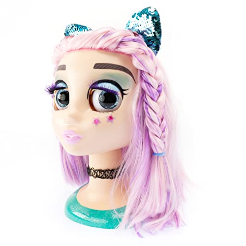 Influencer Make Up, Testa da Truccare e Pettinare per bambine - Nice Group