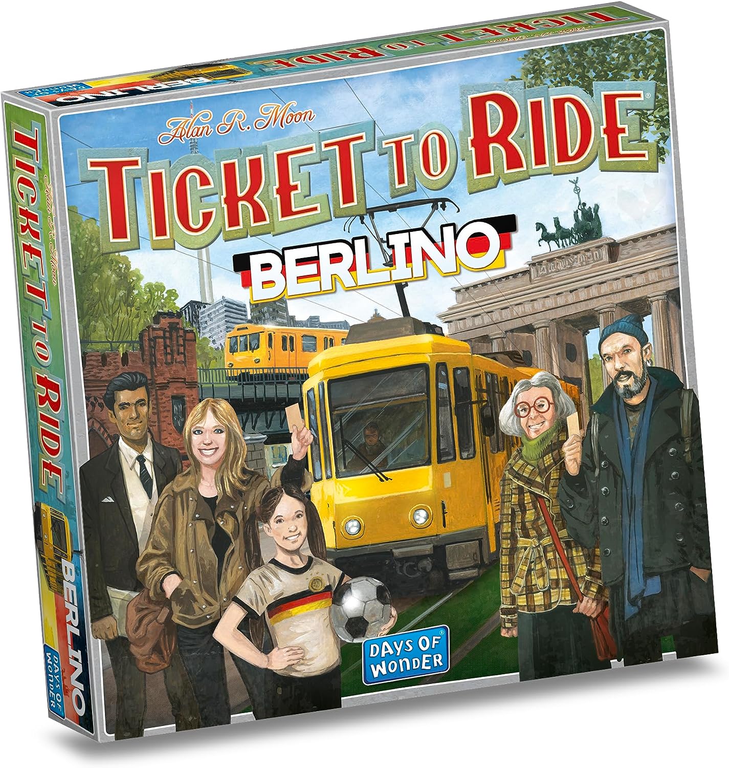Asmodee - Ticket to Ride: Berlino - Gioco da Tavolo