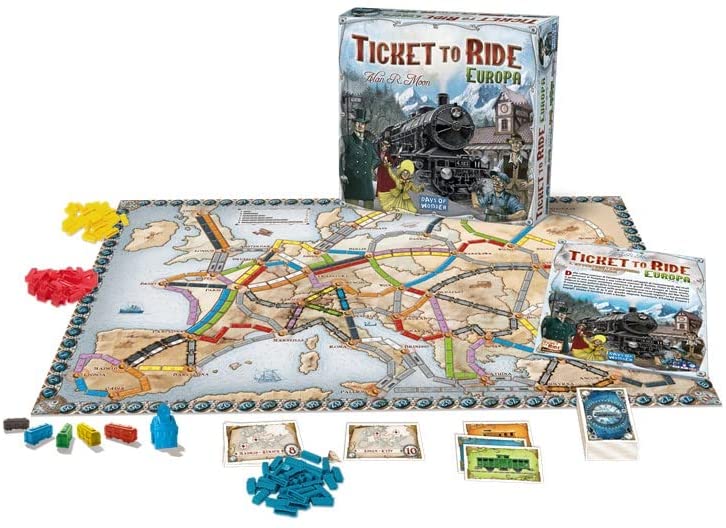 Ticket to Ride Europa - Gioco in scatola Asmodee