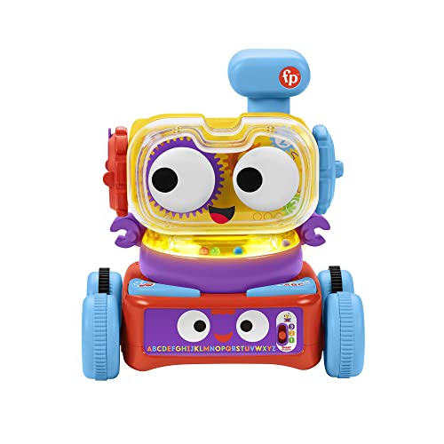 Tino Robottino - Robot e Pupazzo Interattivo 4 in 1 - Fisher-Price