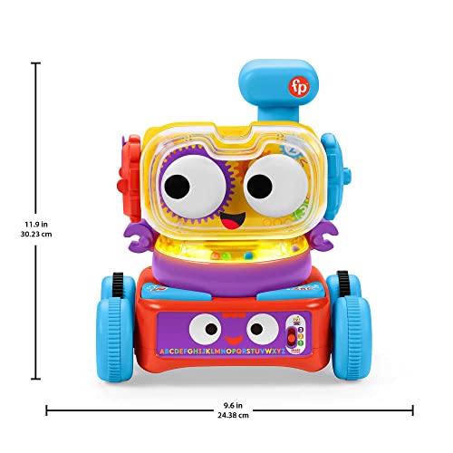 Tino Robottino - Robot e Pupazzo Interattivo 4 in 1 - Fisher-Price