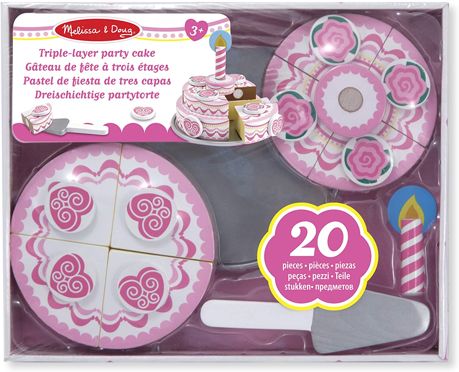 torta di compleanno giocattolo - Melissa & Doug