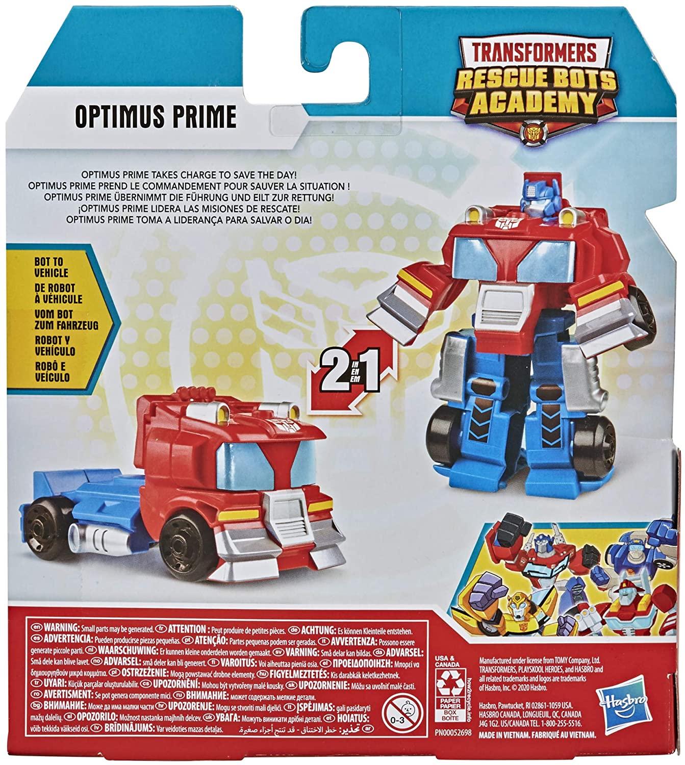 Transformers Optimus Prime Rescuebots