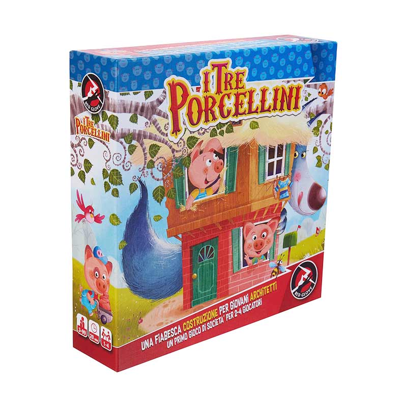 I Tre Porcellini - Gioco da tavolo Red Glove