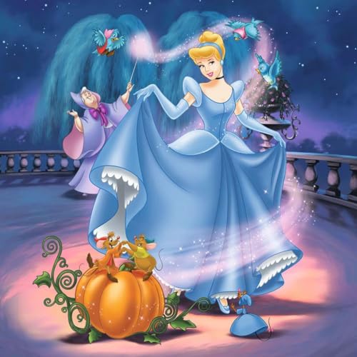 3 Puzzle Principesse Disney, da 5 Anni - Ravensburger