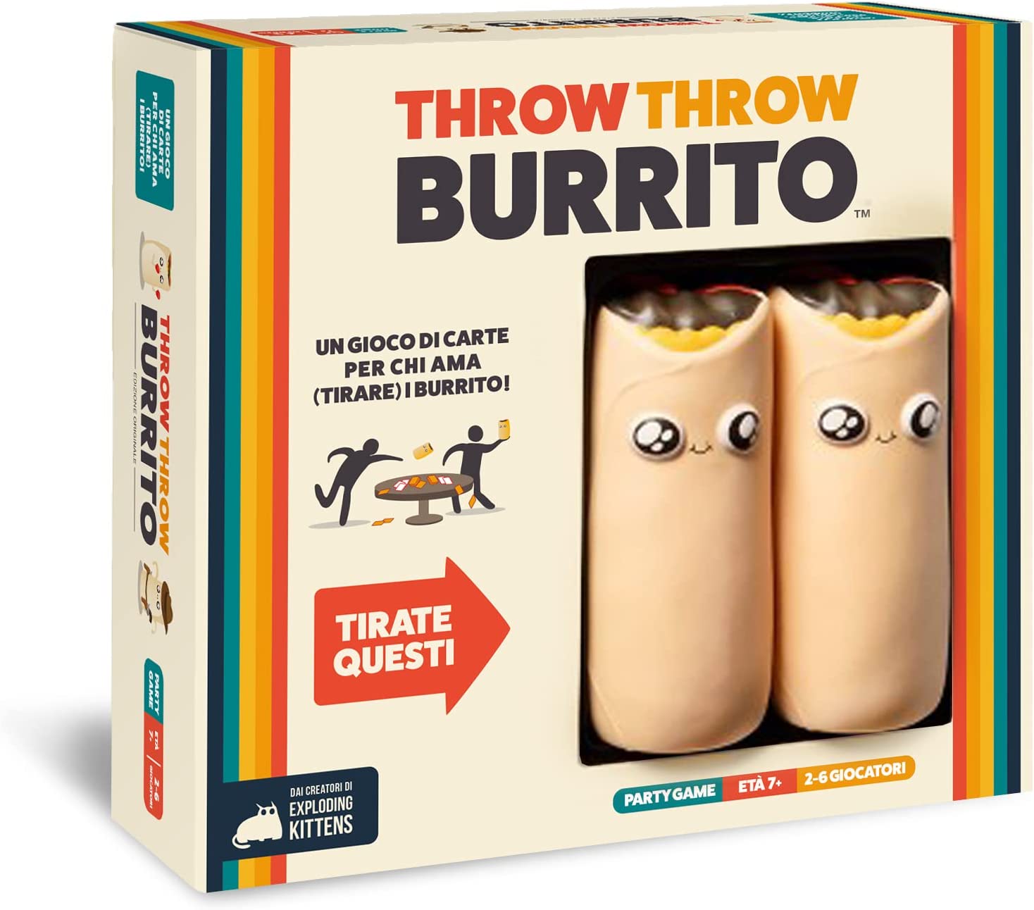 Asmodee Throw Throw Burrito - Gioco Da Tavolo 8535